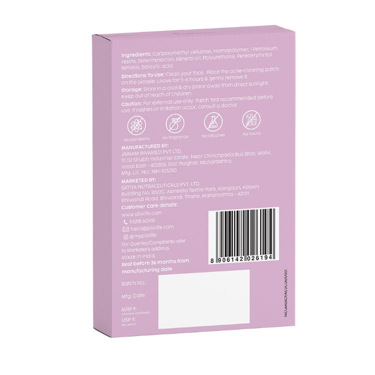 PLIX ACNE PATCH SALICYLIC ACID
