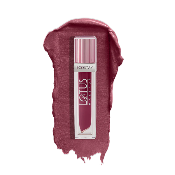 LOTUS MAKEUP ECOSTAY MATTE LIP LACQUER EL17 ROSE BOUQUET