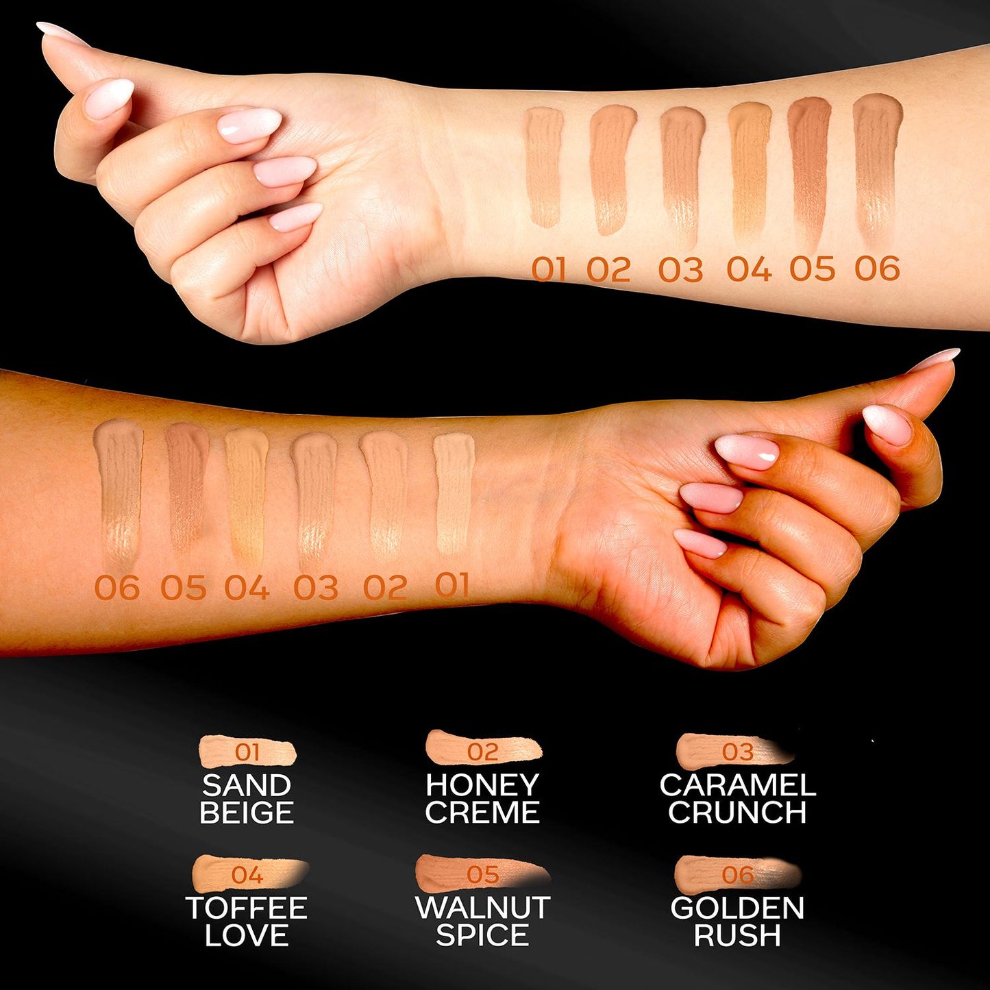 FACES ULTIMEPRO HD CONCEALER 06 GOLDEN RUSH 3.8ML