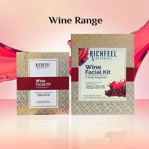 RICHFEEL WINE FACIAL KIT