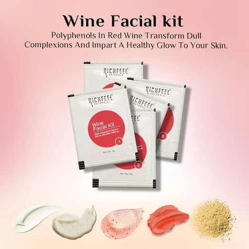 RICHFEEL WINE FACIAL KIT