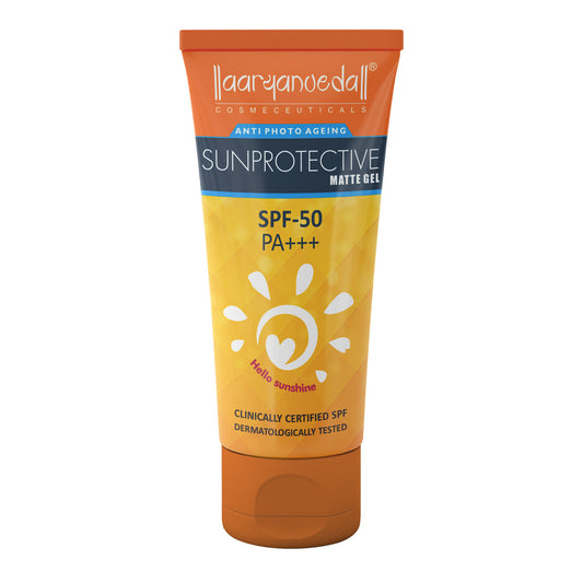 ARYANVEDA SUN PROTECTIVE MATTE GEL SPF 50 PA+++ 60ML