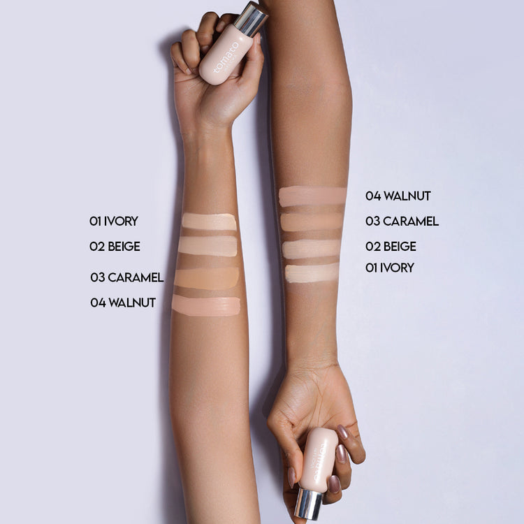 FLICKA TOMATO WITH SPF FOUNDATION 02 BEIGE 30ML