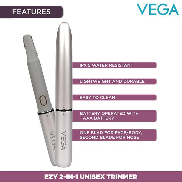 VEGA FACE BODY AND NOSE HAIR TRIMMER VHBT 02