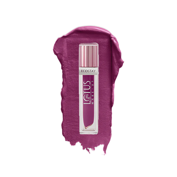 LOTUS MAKEUP ECOSTAY MATTE LIP LACQUER EL21 VERY BERRY
