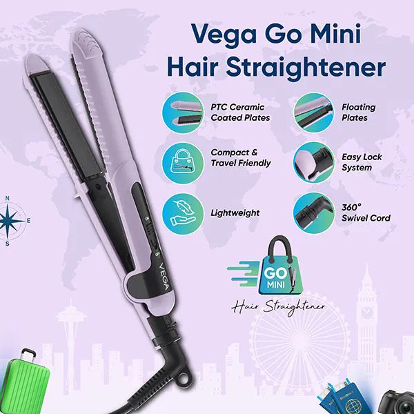 VEGA HAIR STRAIGHTENER VHSH 40