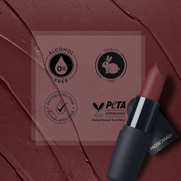 FACES WEIGHTLESS MATTE FINISH LIPSTICK 30 WINE ROUGE 4 G CC5833