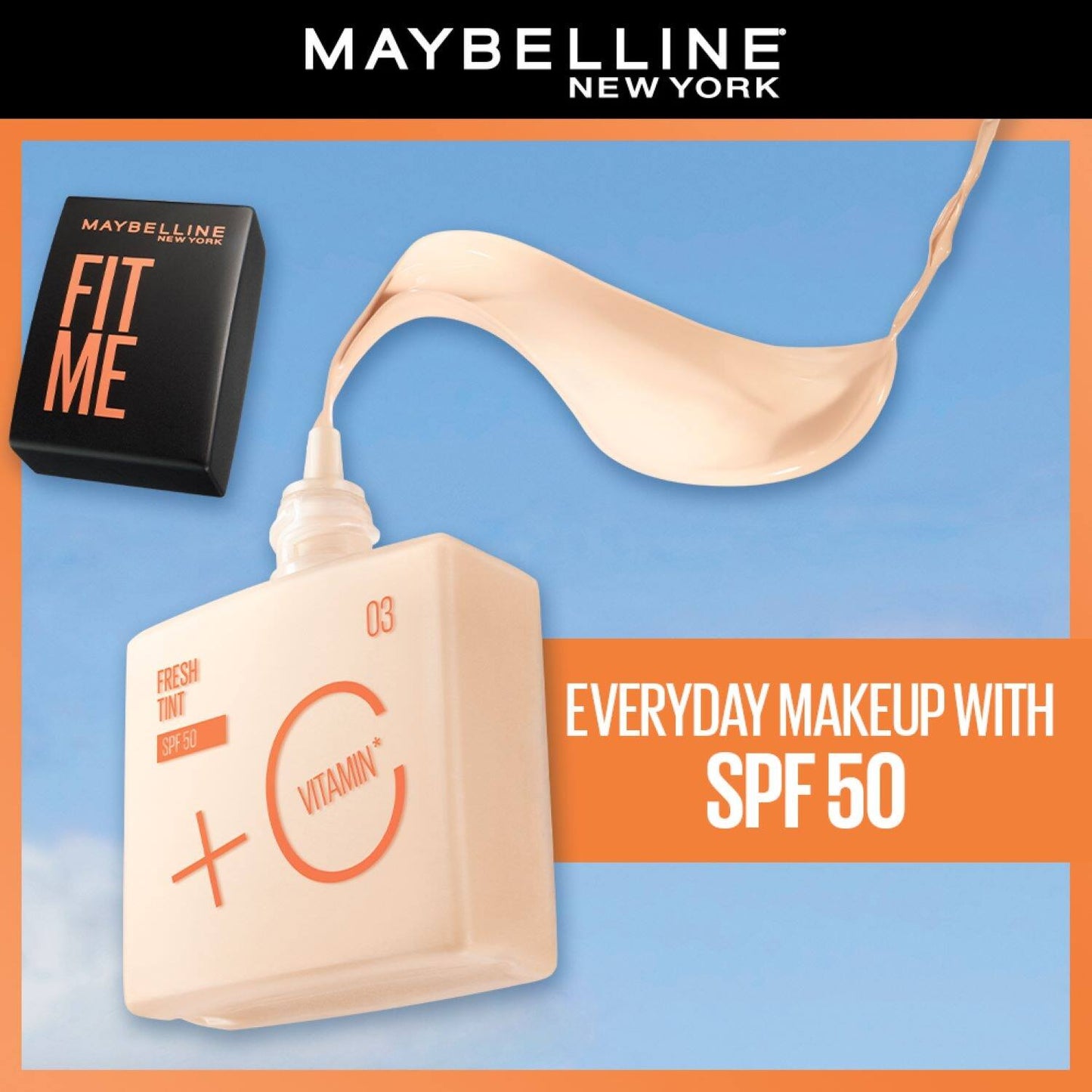 MAYBELLINE FIT ME FRESH TINT SPF 50 PA+++ 9 30ML