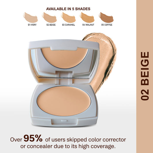 फ्लिका फाउंडेशन क्रीमी 02 बेज