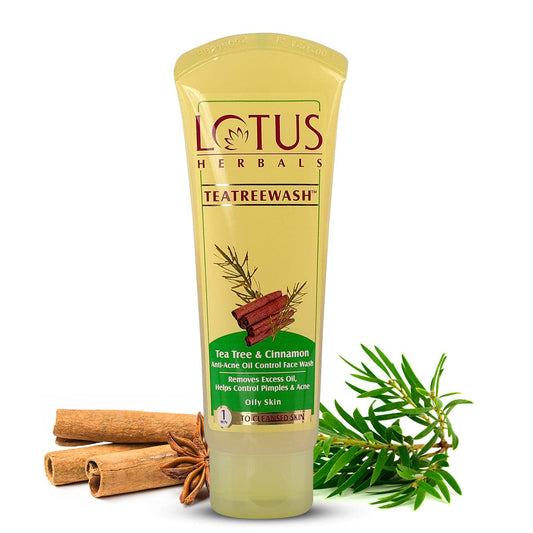 LOTUS HERBALS FACEWASH TEATREE 80 ML