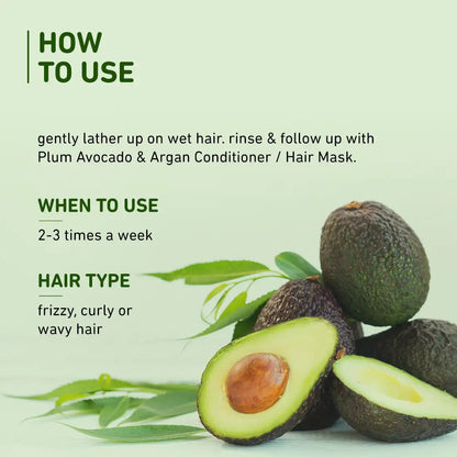 PLUM SHA AVOCADO & ARGAN 250ML