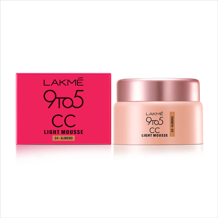 LAKME 9TO5 CC MOUSSE 04 ALMOND