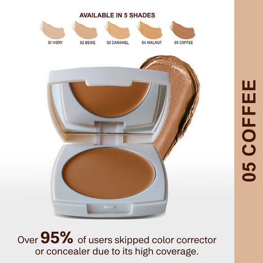 फ्लिका फाउंडेशन क्रीमी 05 कॉफी