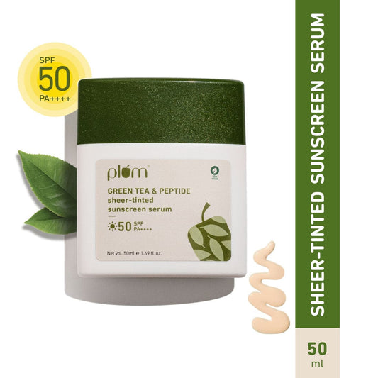 PLUM SPF 50 GREEN TEA TINTED SERUM