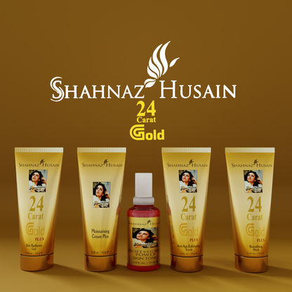 SHAHNAZ HUSAIN 24K GOLD FACIAL KIT 55GM