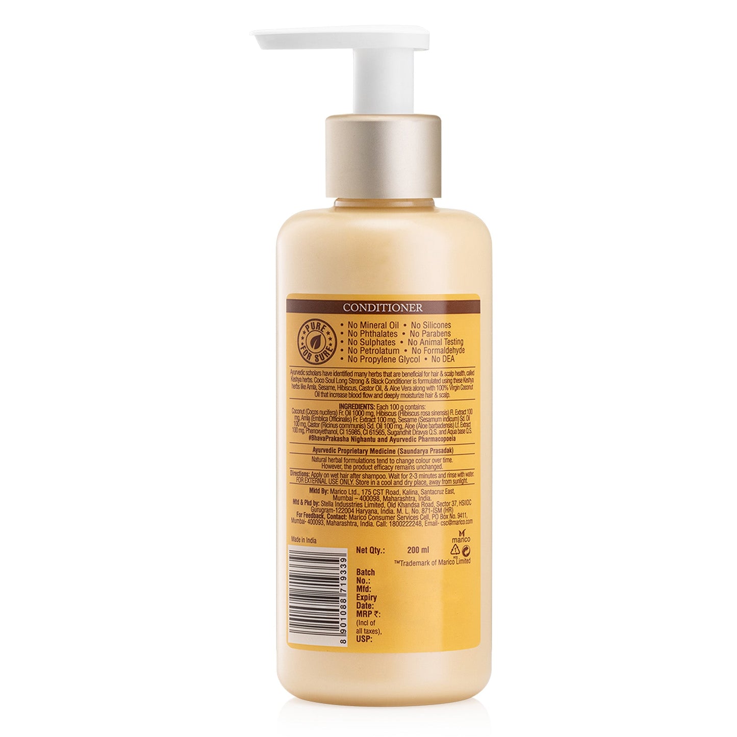 COCO SOUL CONDITIONER LONG BLACK & STRONG