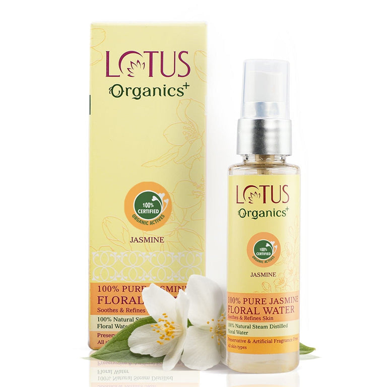 LOTUS ORGANICS PURE JASMINE FLORAL WATER 50ML