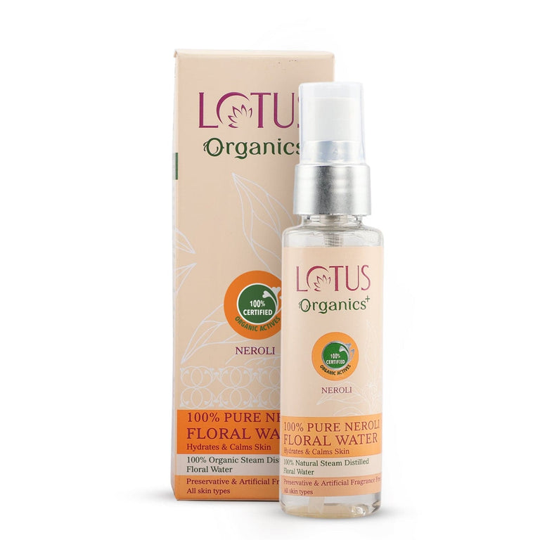 LOTUS ORGANICS PURE NEROLI FLORAL WATER 50ML