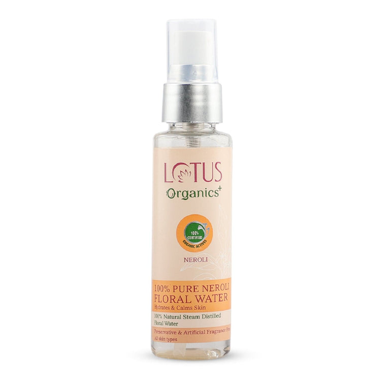 LOTUS ORGANICS PURE NEROLI FLORAL WATER 50ML