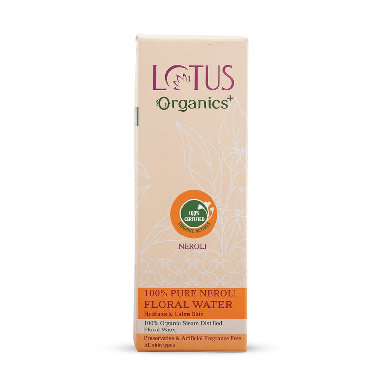 LOTUS ORGANICS PURE NEROLI FLORAL WATER 50ML