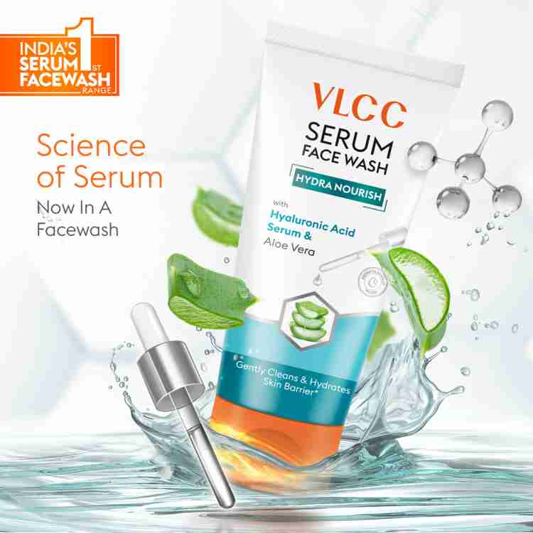 VLCC SERUM FACE WASH HYDRANOURISH ALOE VERA 50ML