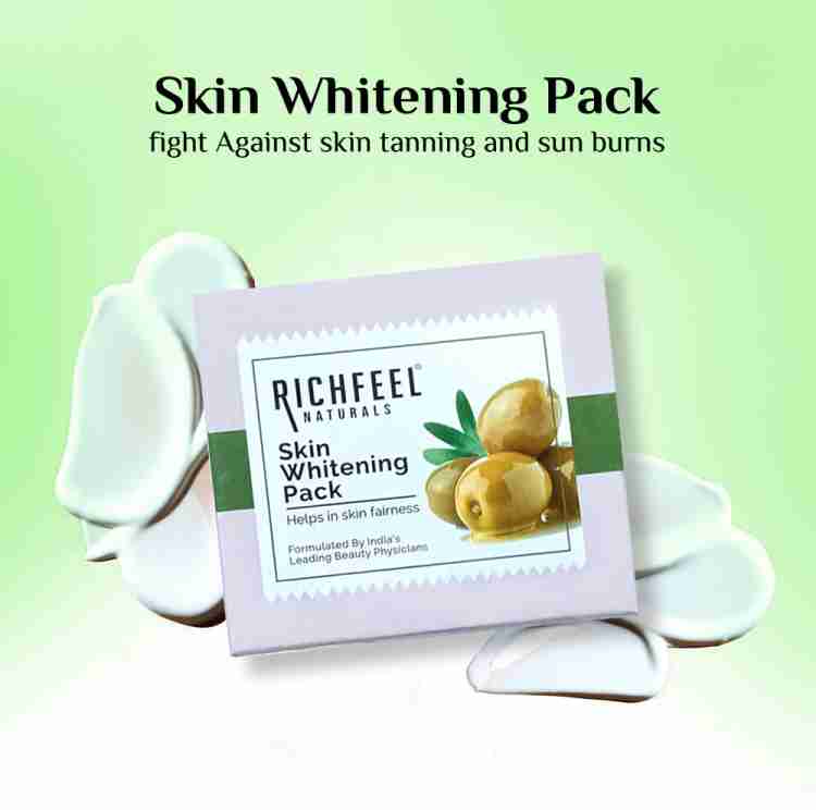 RICHFEEL FACE PACK SKIN WHITE 100 GRM