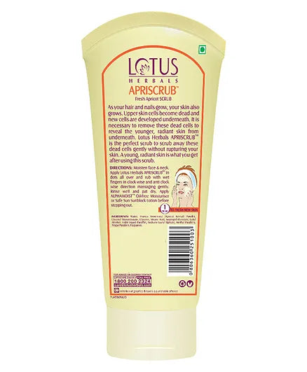 LOTUS HERBALS SCRUB APRISCRUB 100 GRM