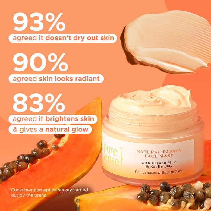 PURE SENSE PAPAYA FACE MASK 65 GM