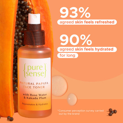 PURE SENSE PAPAYA FACE TONER 100 ML