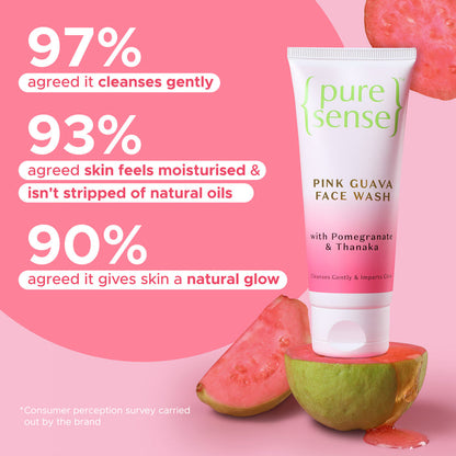 PURE SENSE FACEWASH PINK GUAVA