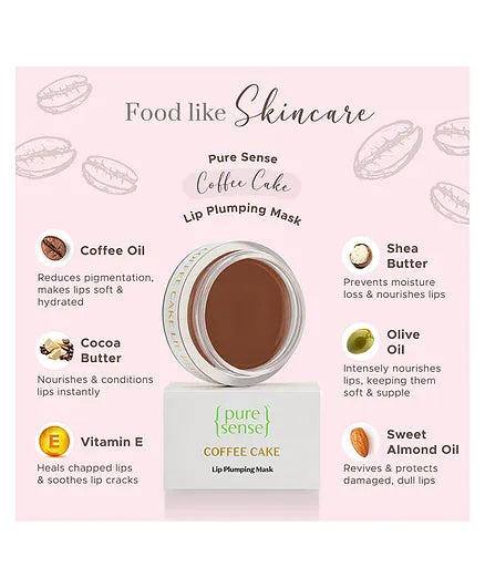 PURE SENSE LIP MASK COFFEE CAKE