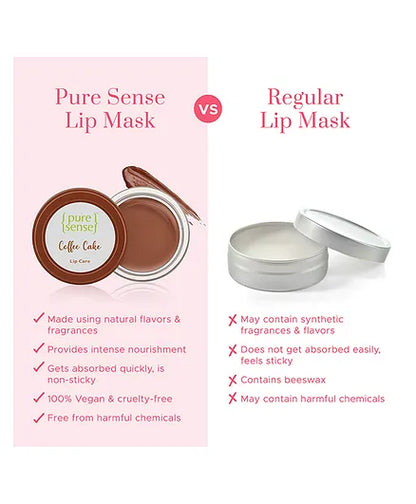 PURE SENSE LIP MASK COFFEE CAKE