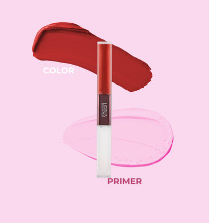 LOTUS MAKEUP LIPSTICK PRIMER MATTE PL13 RED VELVET