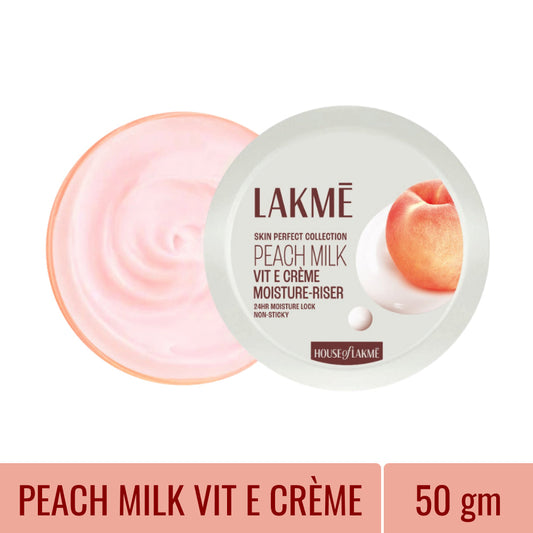 LAKME PEACH MILK CREAM MOISTURE-RISER 50G