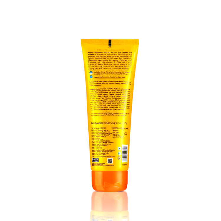 VLCC SUNSCREEN SPF 60 WATER 100G