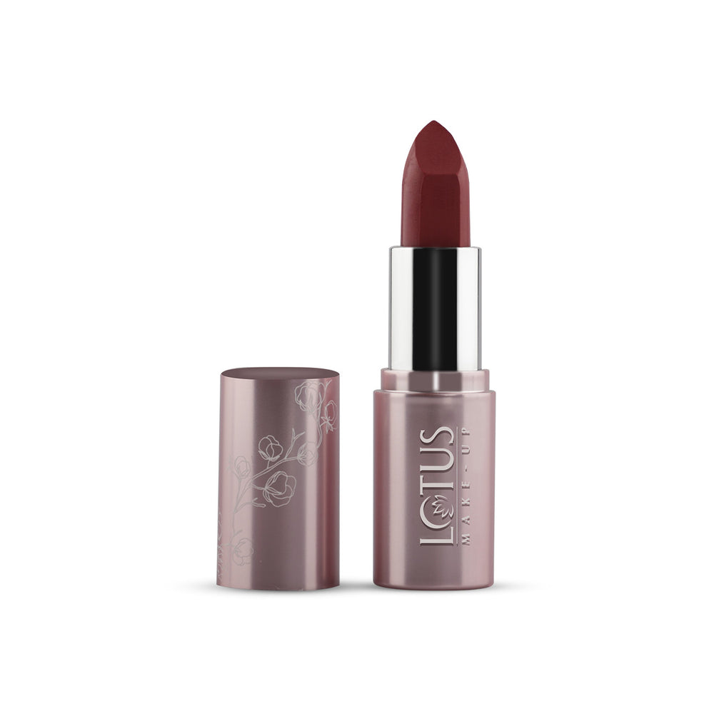 LOTUS MAKEUP ECOSTAY POWDER MATTE LIP COLOR TOO MUCH DRAMA PM02 4.2G