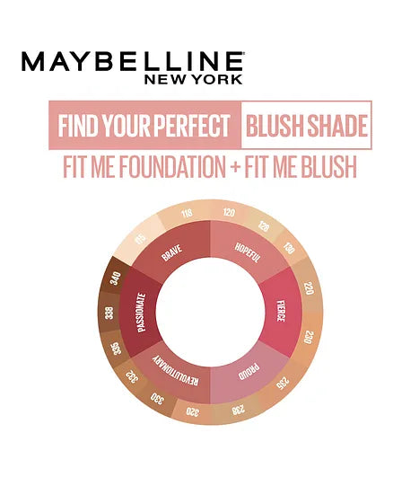 MAYBELLINE BLUSH FITME 60 PASSIONATE