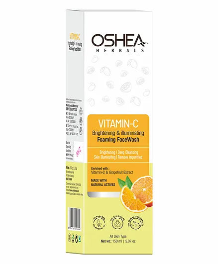 OSHEA FACEWASH FOAMING VITAMIN -C