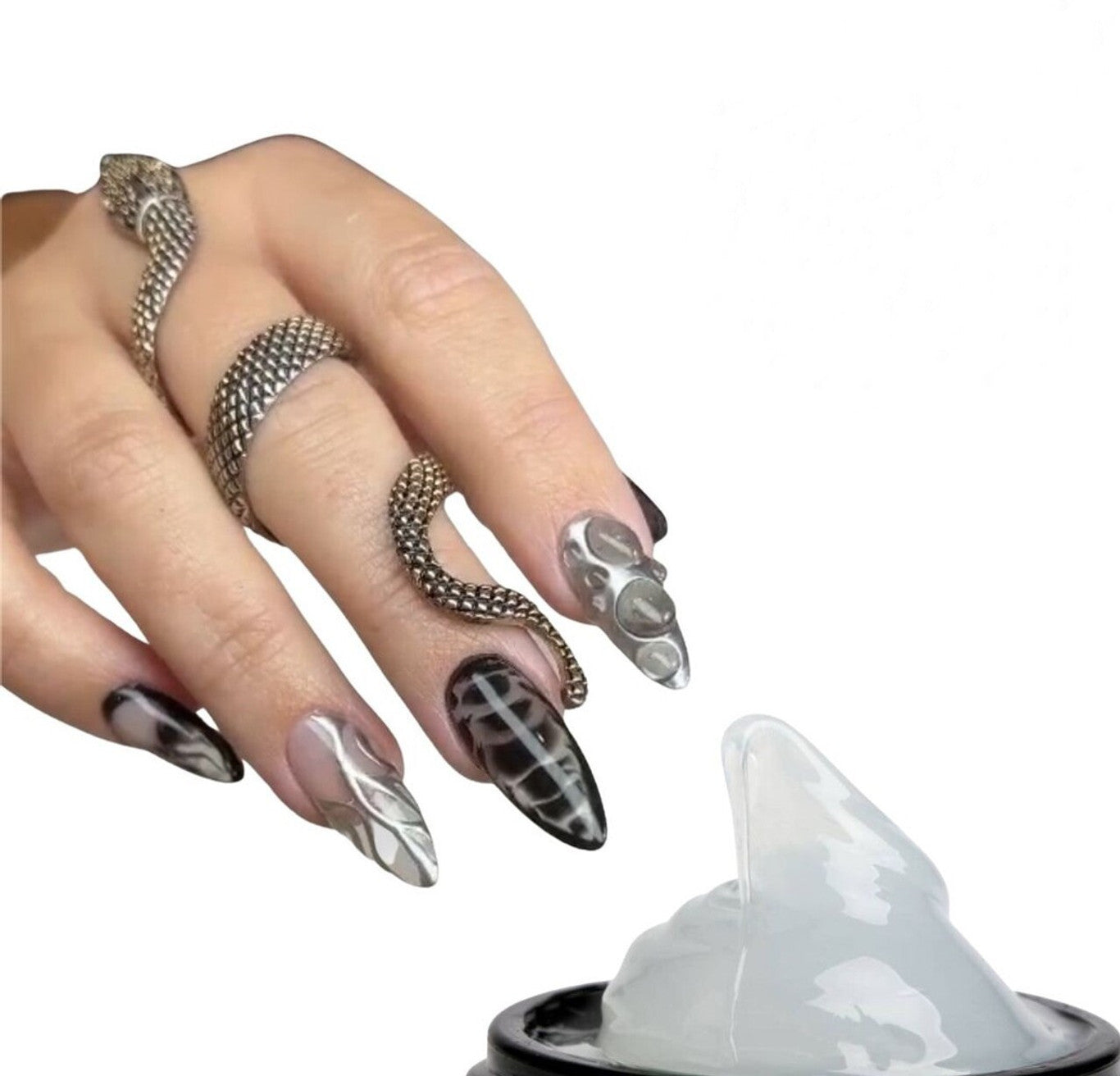 SHILLS SOFT TIPS & 3D NAIL GLUE
