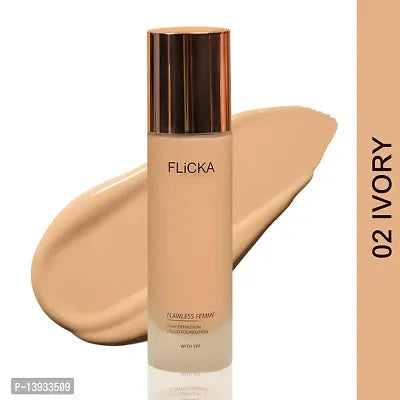 FLICKA FOUNDATION FLAWLESS FEMME 02 IVORY