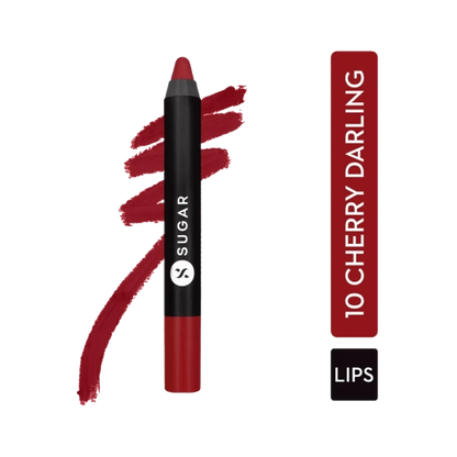 SUGAR LIP CRAYON MATTE AS HELL 10 CHERRY DARLING 2.8 G