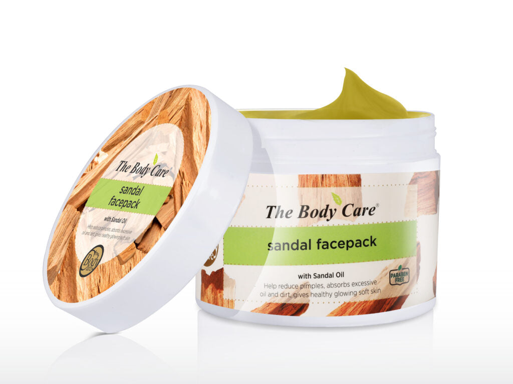 THE BODY CARE FACE PACK SANDAL 500 GRM