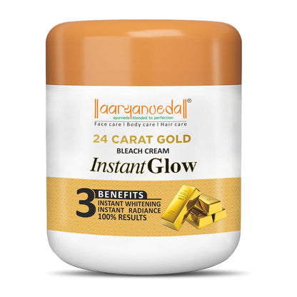 ARYANVEDA GOLD BLEACH INSTANT GLOW 300GM