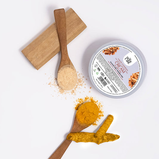 बॉडी केयर क्रीम हल्दी चंदन 500 ग्राम