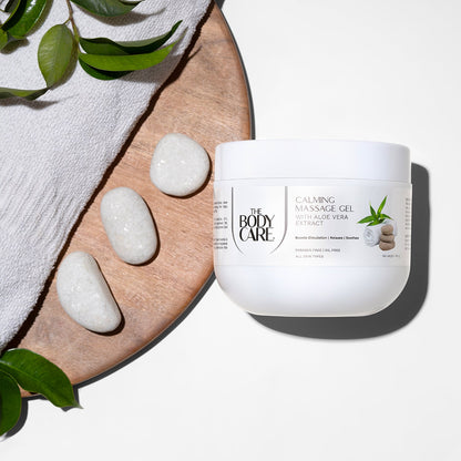 THE BODY CARE CALMING MASSAGE GEL ALOEVERA  500G