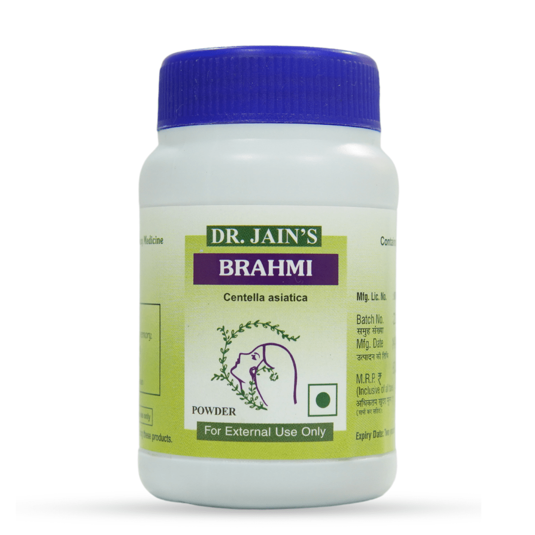 DR JAIN BRAHMI HERBAL POWDER 50GM