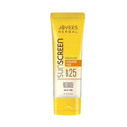 JOVEES SPF 25 SUNSCREEN GEL 100 GM