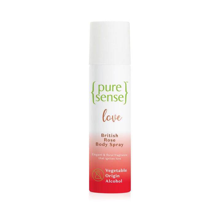 PURE SENSE BRITISH ROSE BODY SPRAY 150ML