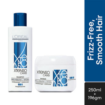 LOREAL PROFESSIONAL XTENSO SHAMPOO (250 ML) + MASQUE (196 GM)