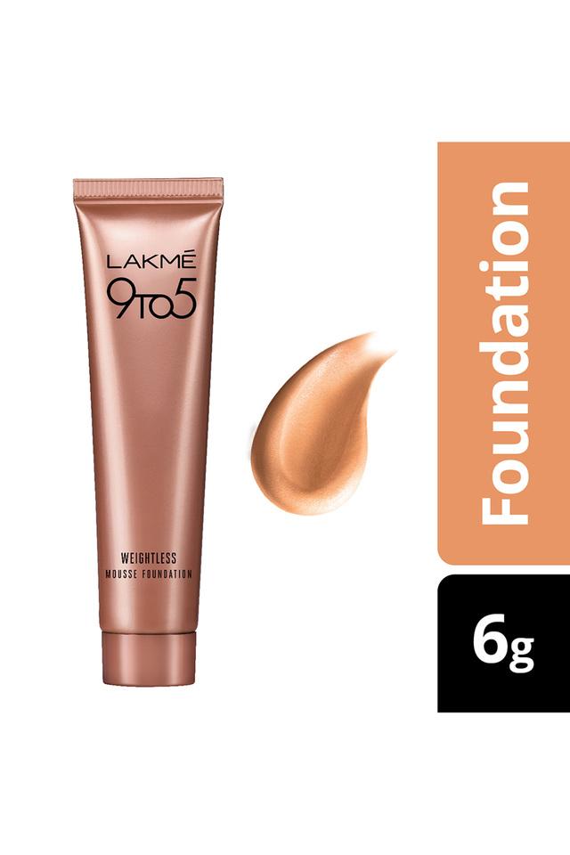 LAKME 9TO5 FOUNDATION WEIGHTLESS MOSSE 02 BEIGE VANILLA 6 G